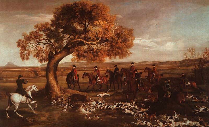 George Stubbs The Grosvenor Hunt Sweden oil painting art